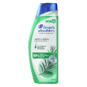 Head and Shoulders H&S Anti Caida Romero Shampoo 650 ml.