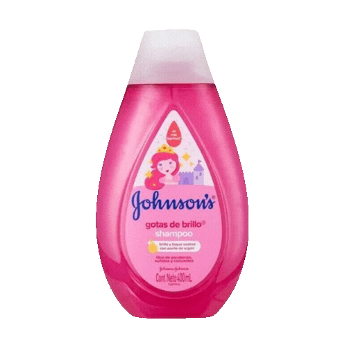 Johnsons Gotas de Brillo Shampoo 400 ml.