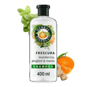 Herbal Mandarina Jengibre y Menta Shampoo 400 ml.
