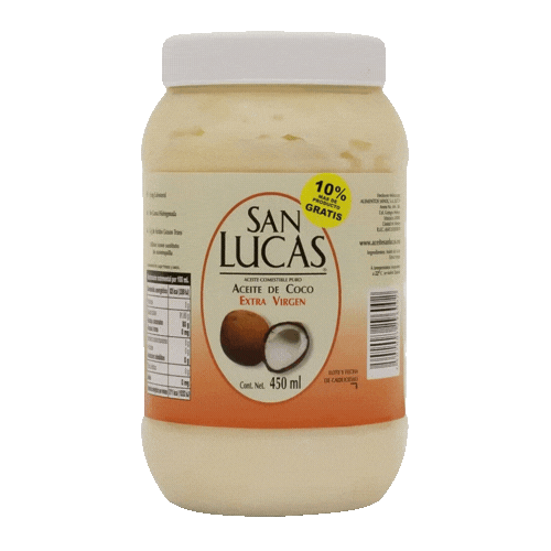 San Lucas Aceite de Coco Extra Virgen 450 ml.