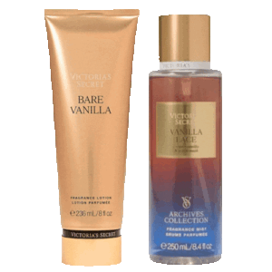 Victorias Secret Bare Vanilla Lace Fragancia 250 ml. Crema 236ml