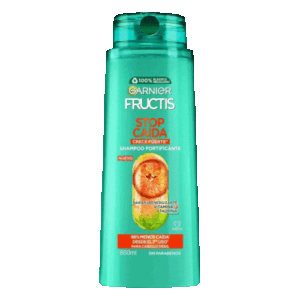 Garnier Stop Caida Fructis Shampoo  650 ml. Naranja