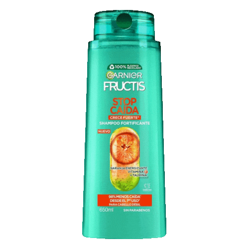 Garnier Stop Caida Fructis Shampoo  650 ml. Naranja