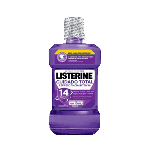 Listerine Enjuague Bucal Cuidado Total 500 ml.