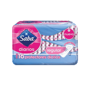 Saba Protectores Diarios Regular 16 Piezas