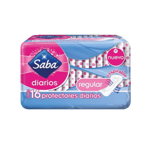 Saba Protectores Diarios Regular 16 Piezas