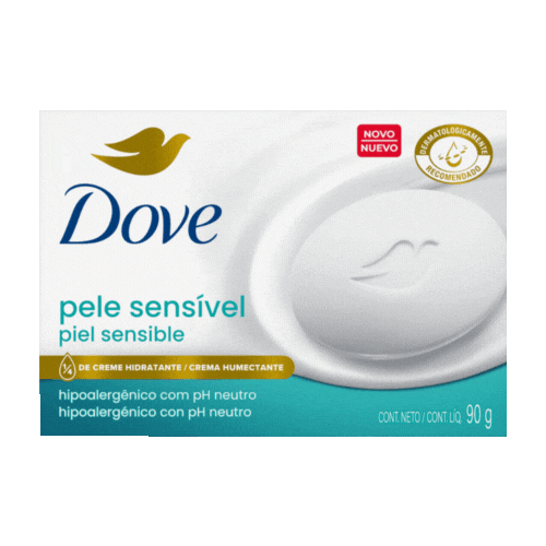 Dove Jabon Barra Neutro Sensitive Hipoalergenico 90 grs