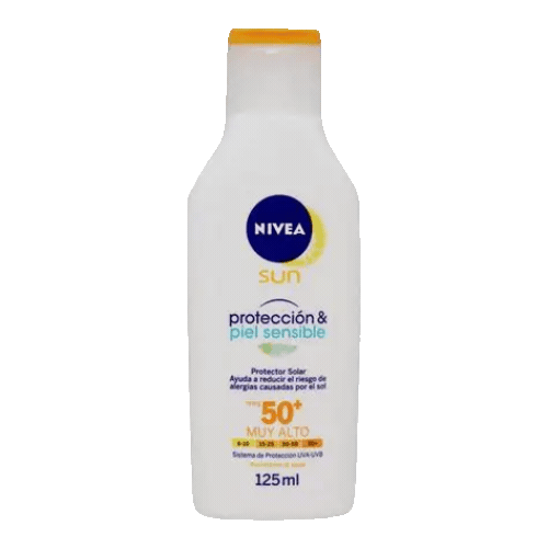 213 Protector Solar Piel Sensible FPS 50, 125 ml.