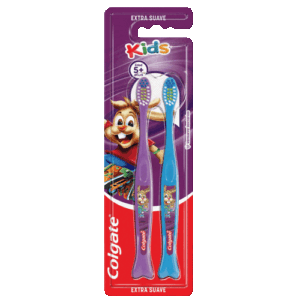 688 Colgate Cepillo 2 Piezas Conejo para Niños