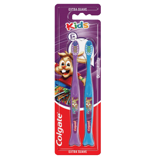 688 Colgate Cepillo 2 Piezas Conejo para Niños