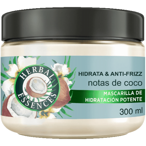 Agua de Coco y Jazmin 300 ml. Mascarilla Herbal