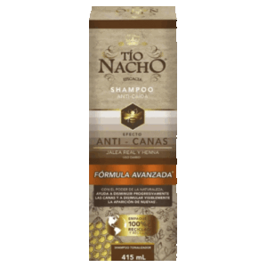 775 Tio Nacho Henna Egipcia Anticanas 415 ml. Shampoo Genomalab