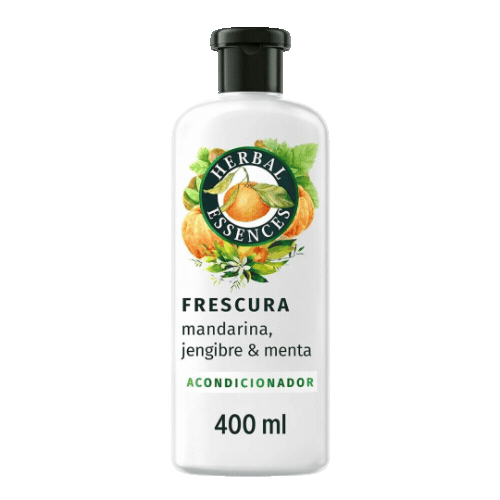 Mandarina Jengibre y Menta Acondicionador 400 ml.Herbal