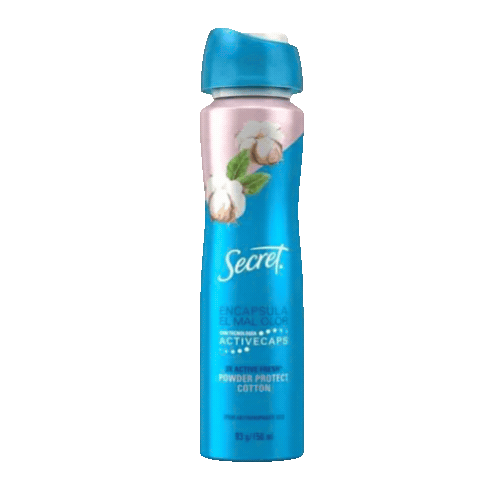 791 Secret Aerosol Powder Proptect Algodon 150 ml.