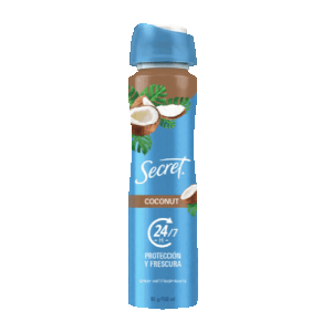 Secret Aerosol Coconut 150 ml.