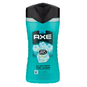 812 Axe Ice Chill Shampoo 3 en 1 de 400 ml.