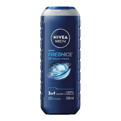 Jabon Liquido Fresh Ice 500 ml. 3 en 1