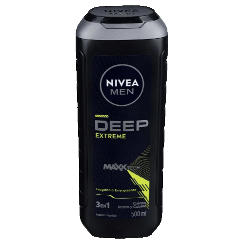 Jabon Liquido Deep Extreme 500 ml. 3 en 1