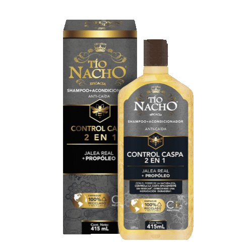 Tio Nacho Control Caspa 2 en 1 Shampoo y Acondicionador 415 ml.